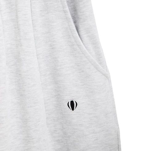 Anglan Wappen Sweat Balloon Pants White Melange Degli Uberti